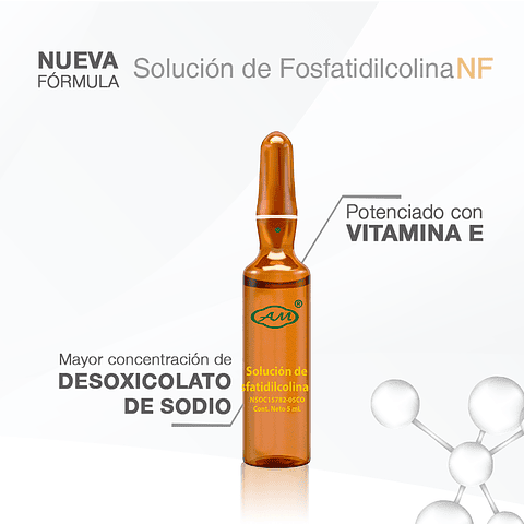 FOSFATIDILCOLINA NF SOLUCIÓN 5ML X 10 UND. - ARMESSO