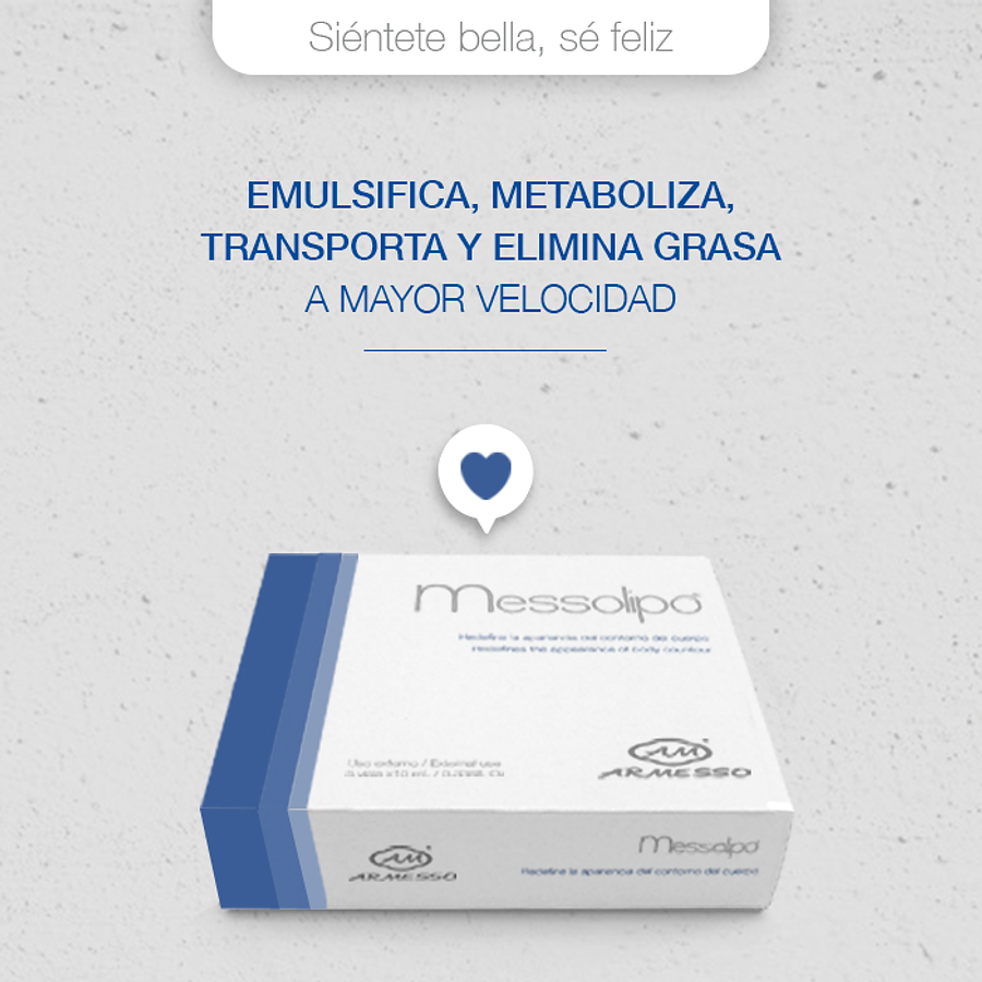 MESSOLIPO SOLUCIÓN 10ML X 05 UND. - ARMESSO 2