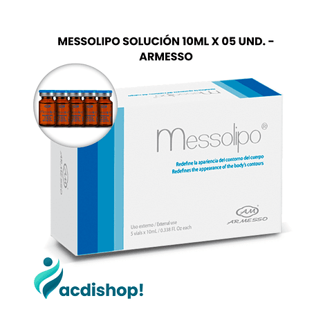 MESSOLIPO SOLUCIÓN 10ML X 05 UND. - ARMESSO