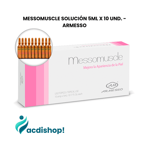 MESSOMUSCLE SOLUCIÓN 5ML X 10 UND. - ARMESSO