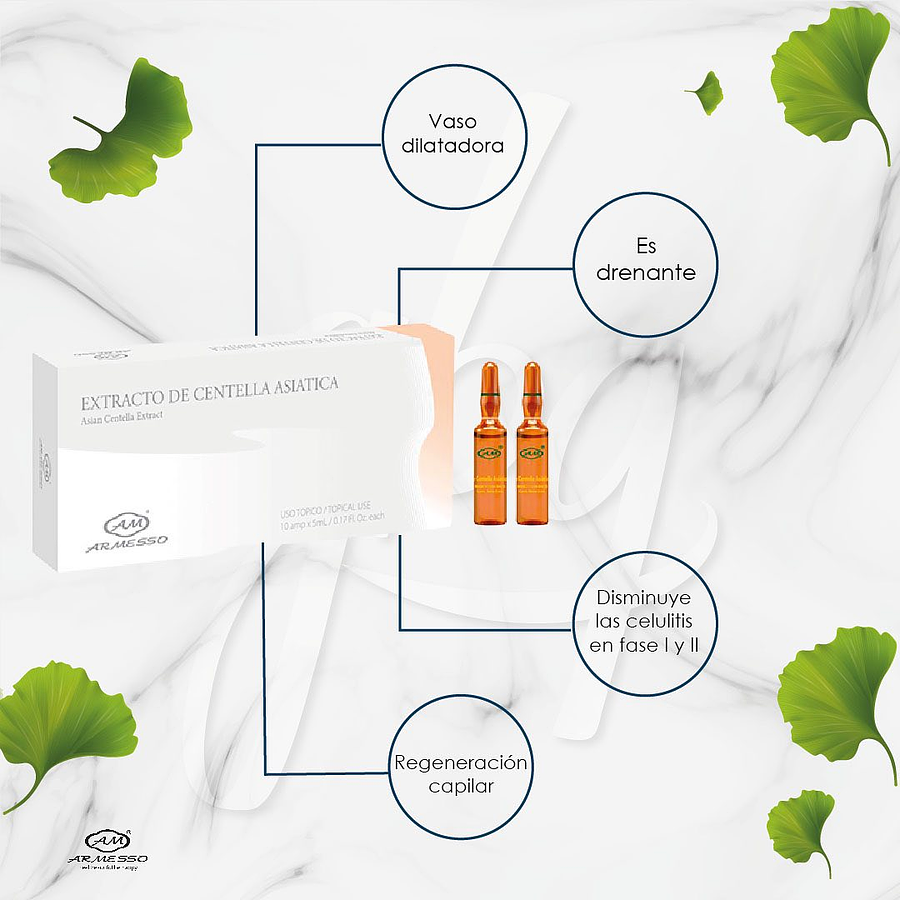 EXTRACTO DE CENTELLA ASIÁTICA 5ML X 10 UND. – ARMESSO 3