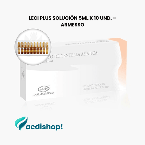 EXTRACTO DE CENTELLA ASIÁTICA 5ML X 10 UND. – ARMESSO