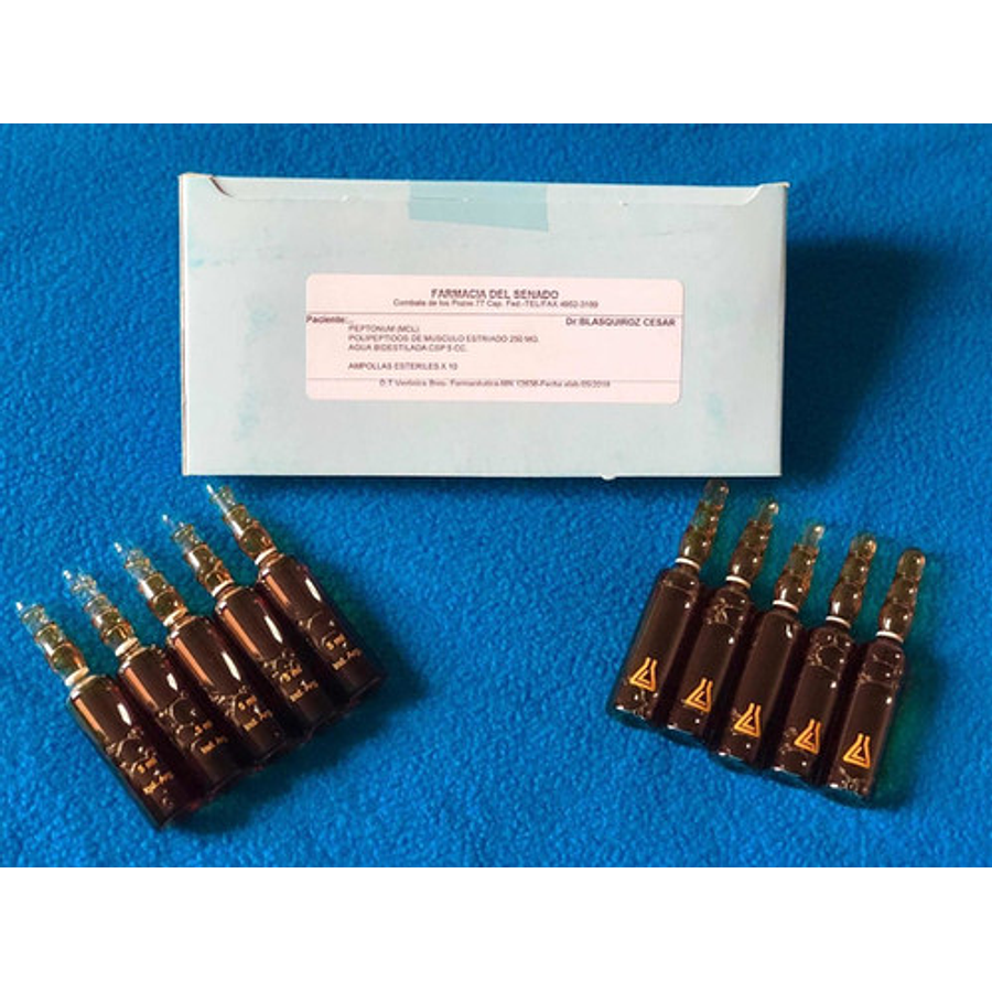 PEPTONAS SOLUCIÓN (MCL) 5ML X 10 UND. - FARMACIA DEL SENADO 2