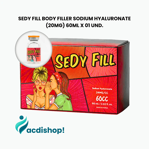 SEDY FILL BODY FILLER SODIUM HYALURONATE (20MG) 60ML X 01 UND. 1