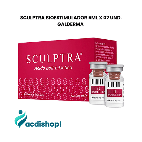 SCULPTRA BIOESTIMULADOR 5ML X 02 UND. - GALDERMA 