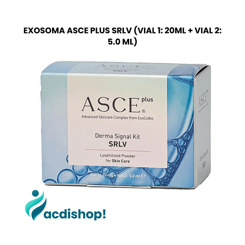 EXOSOMA ASCE PLUS SRLV (VIAL 1: 20ML + VIAL 2: 5.0 ML)