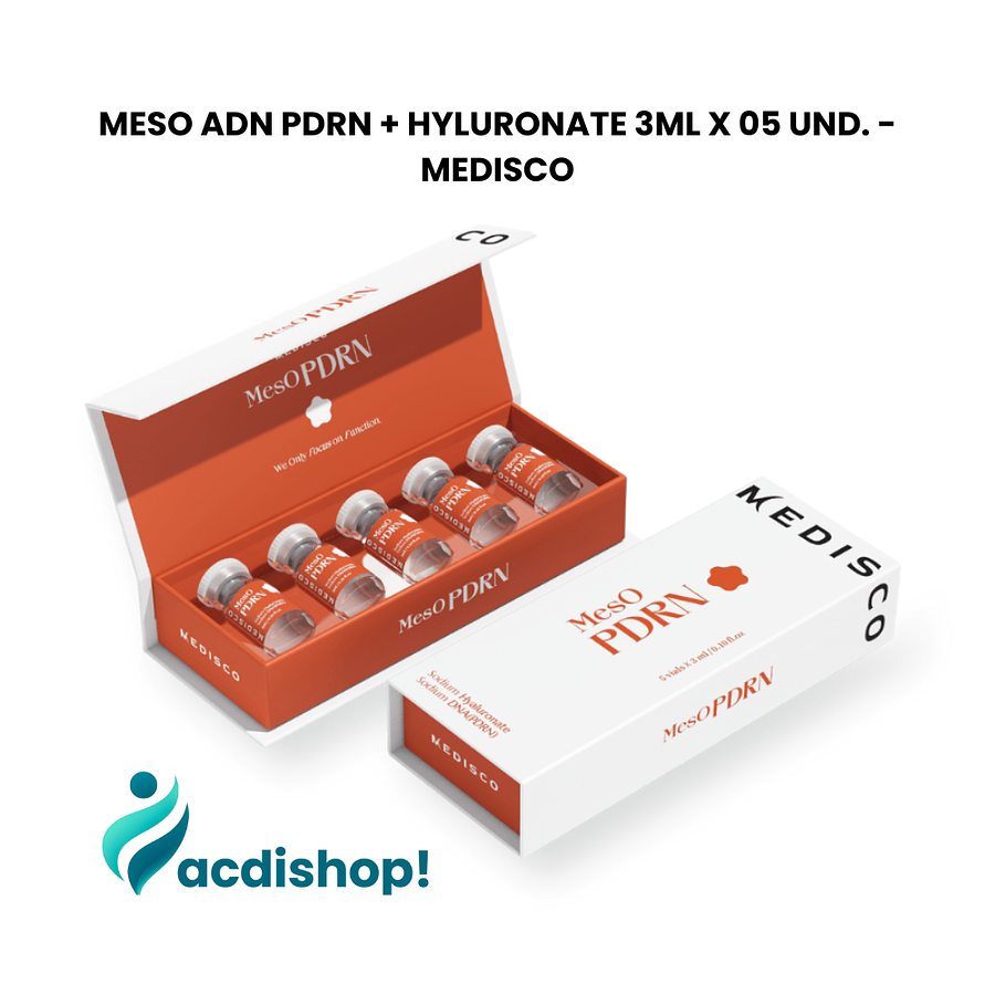 MESO ADN PDRN + HYLURONATE 3ML X 05 UND. - MEDISCO 1