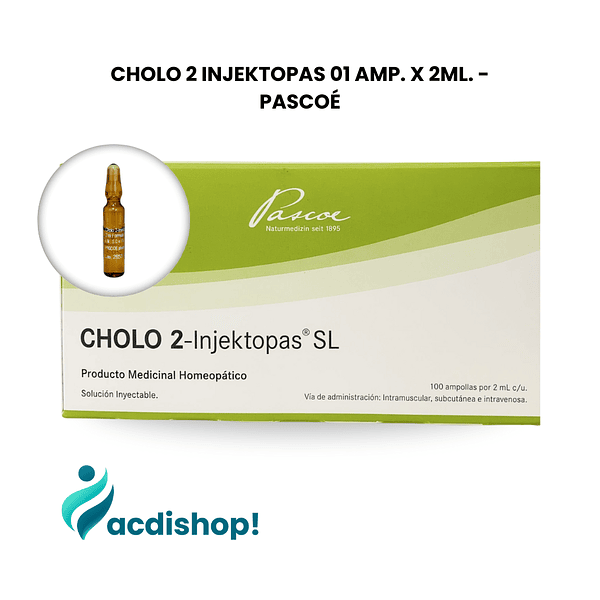 CHOLO 2 INJEKTOPAS 2ML. X 01 AMP. - PASCOÉ 1