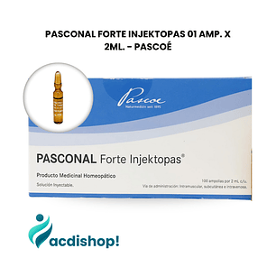 PASCONAL FORTE INJEKTOPAS 01 AMP. X 2ML. - PASCOÉ
