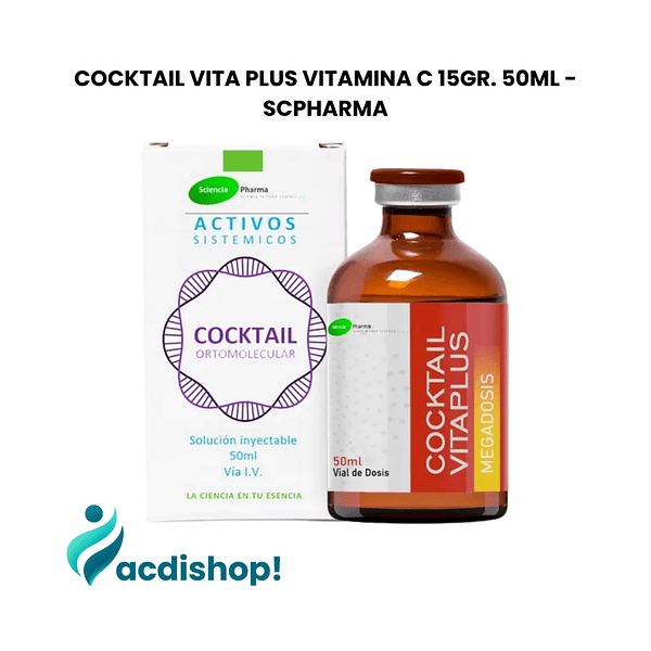 COCKTAIL VITA PLUS VITAMINA C 15GR. 50ML - SCPHARMA 1
