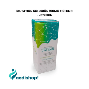 GLUTATION SOLUCIÓN 100MG X 01 UND. - JPG SKIN