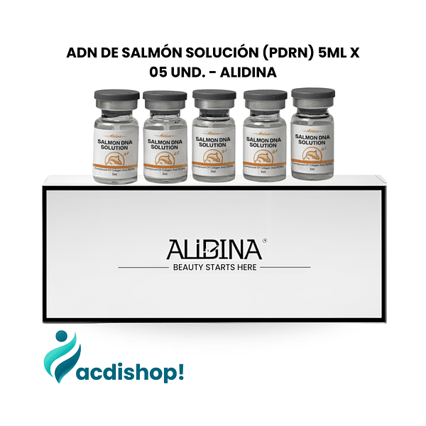 ADN DE SALMÓN SOLUCIÓN (PDRN) 5ML X 05 UND. - ALIDINA 1