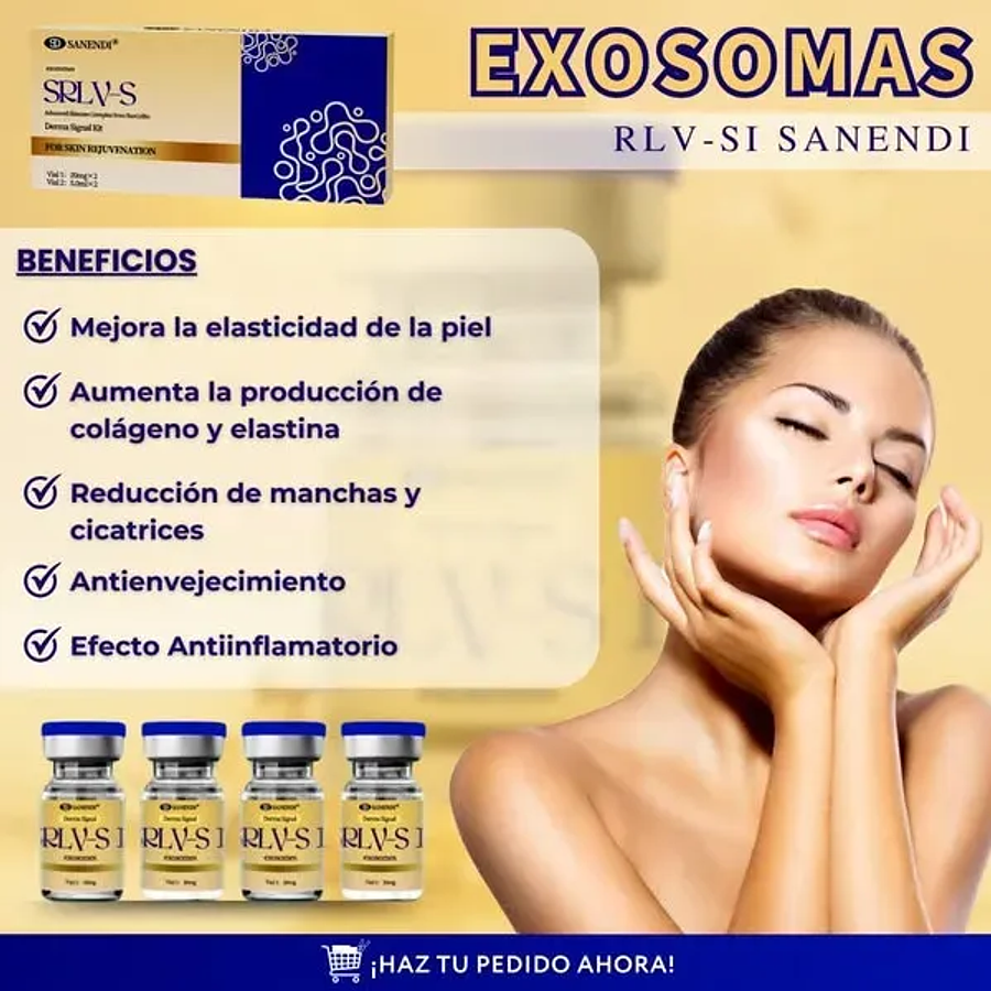 EXOSOMAS SRLV-S (2MG X2 - 5.0ML X02) X 4 UND. - SANEDI 2