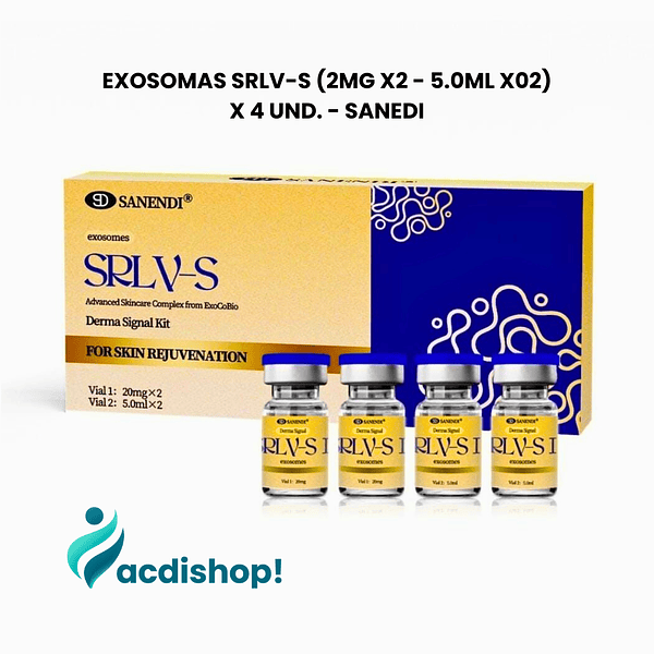 EXOSOMAS SRLV-S (2MG X2 - 5.0ML X02) X 4 UND. - SANEDI 1