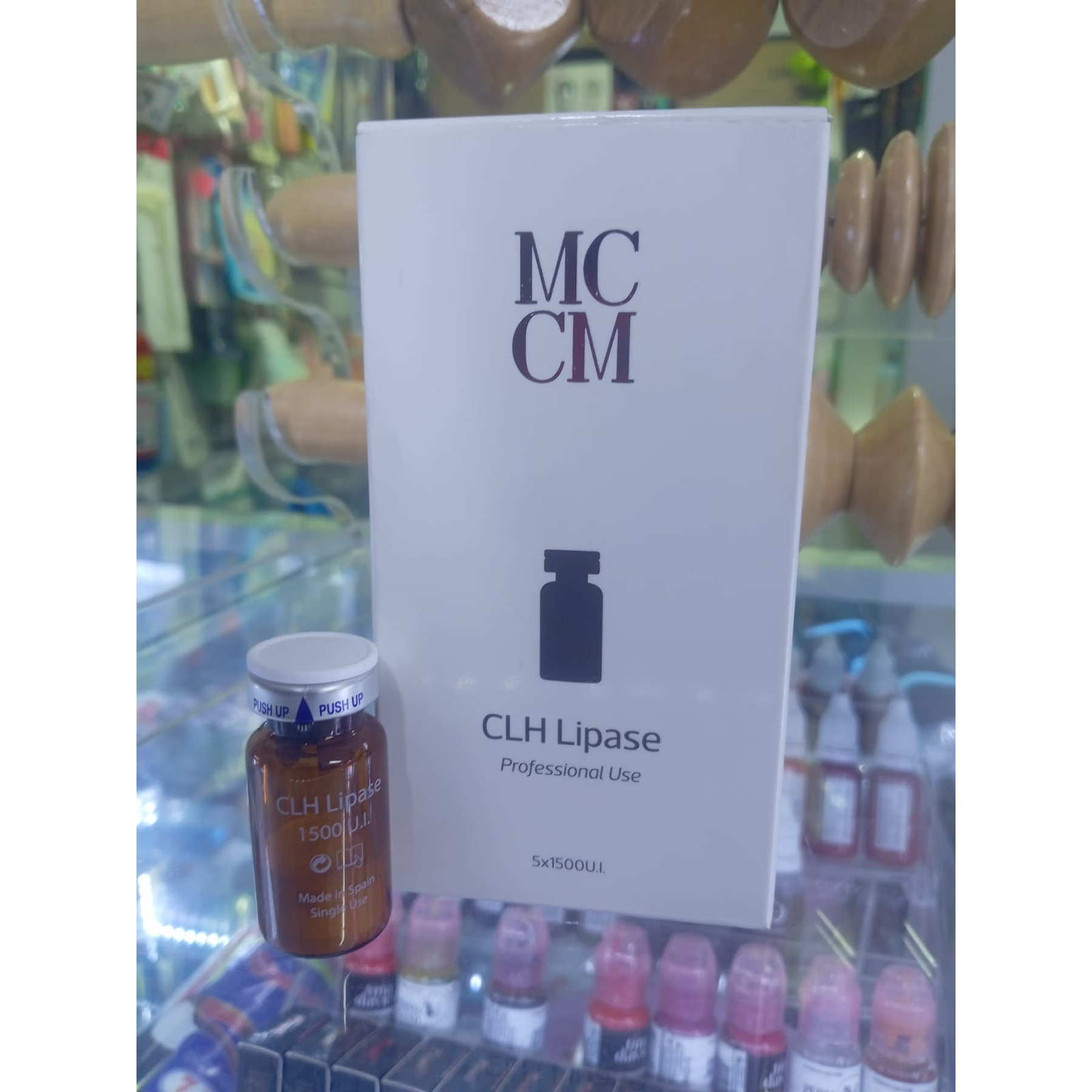 ENZIMAS LIPASE (CLH) 1500 U.I. X 05 UND. - MCCM 2