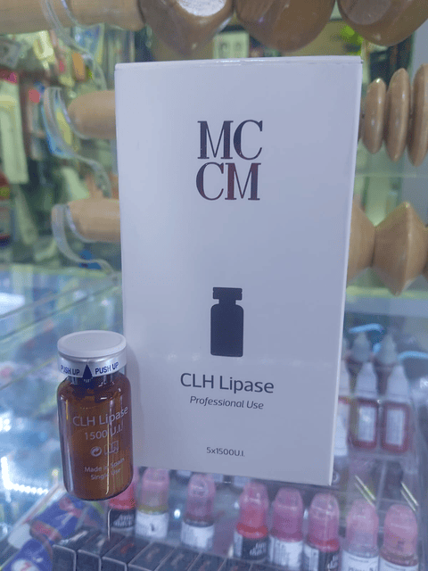 ENZIMAS LIPASE (CLH) 1500 U.I. X 05 UND. - MCCM