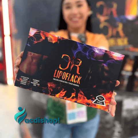 LIPOFLACK GOLD 10ML X 10 UND. - CR