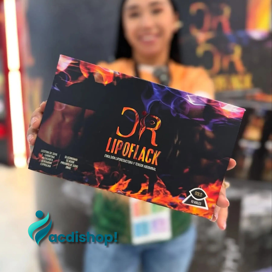 LIPOFLACK GOLD 10ML X 10 UND. - CR 1