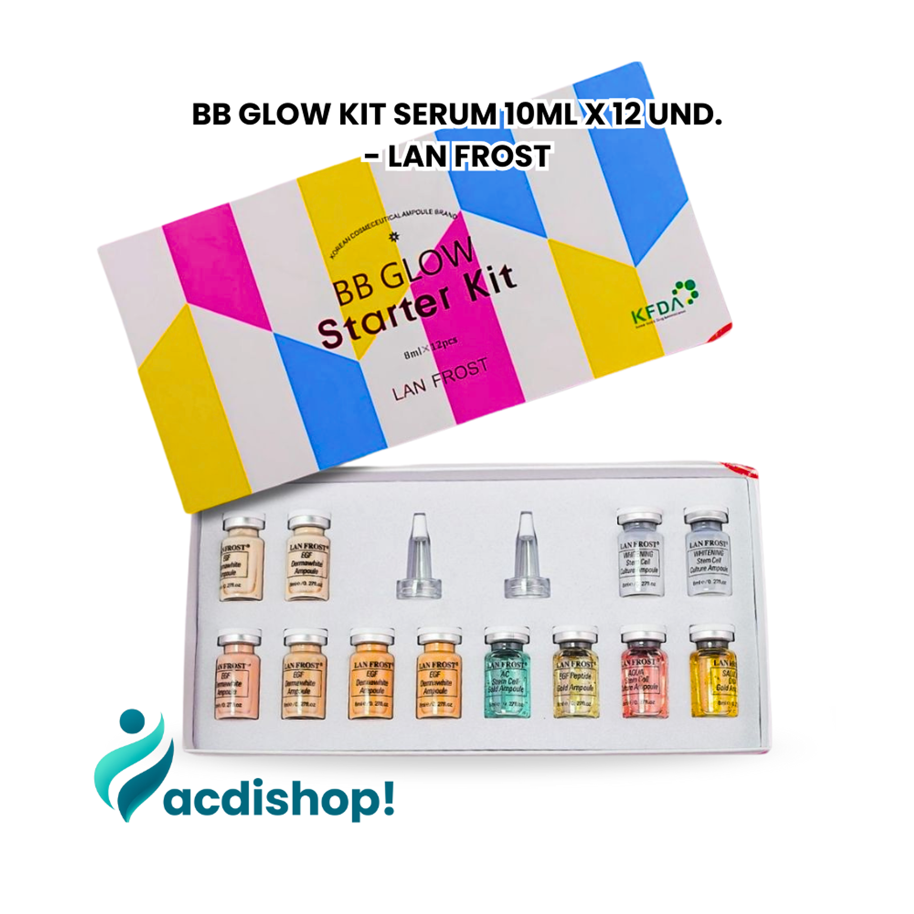 BB GLOW KIT SERUM 10ML X 12 UND. - LAN FROST 1