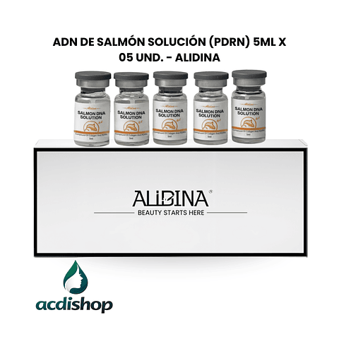 ADN DE SALMÓN SOLUCIÓN (PDRN) 5ML X 05 UND. - ALIDINA