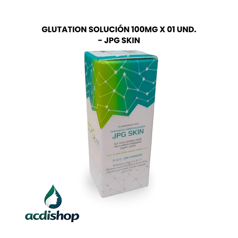 GLUTATION SOLUCIÓN 100MG X 01 UND. - JPG SKIN