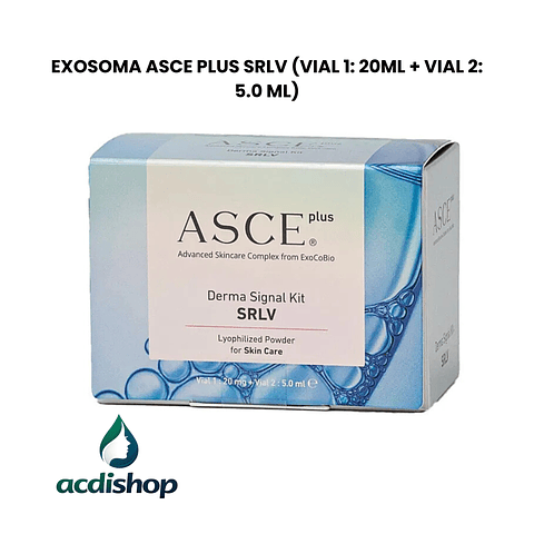 EXOSOMA ASCE PLUS SRLV (VIAL 1: 20ML + VIAL 2: 5.0 ML)