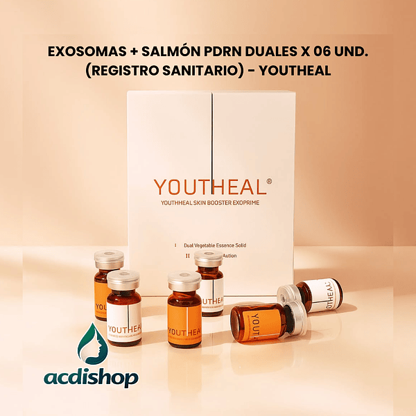 EXOSOMAS + SALMÓN PDRN DUALES X 06 UND. - YOUTHEAL 1