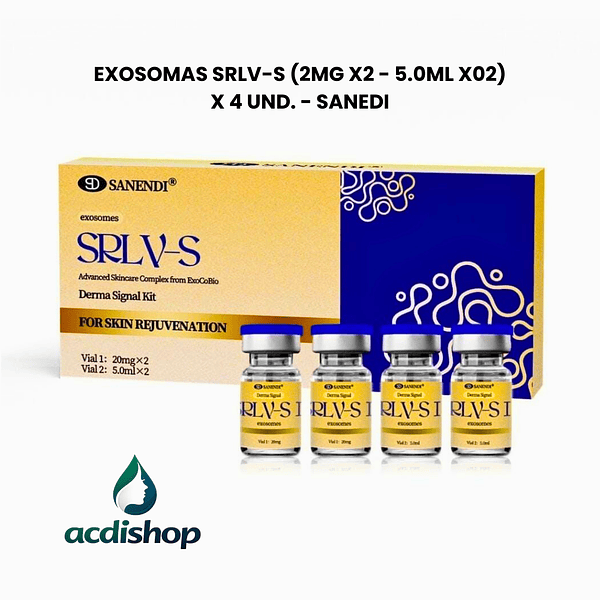 EXOSOMAS SRLV-S (2MG X2 - 5.0ML X02) X 4 UND. - SANEDI 1