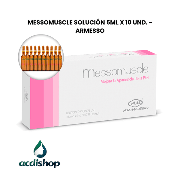 MESSOMUSCLE SOLUCIÓN 5ML X 10 UND. - ARMESSO 1
