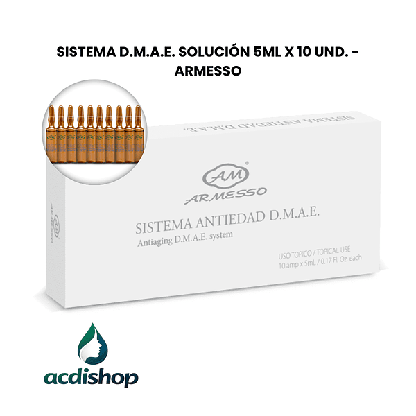 SISTEMA D.M.A.E. SOLUCIÓN 5ML X 10 UND. - ARMESSO 1