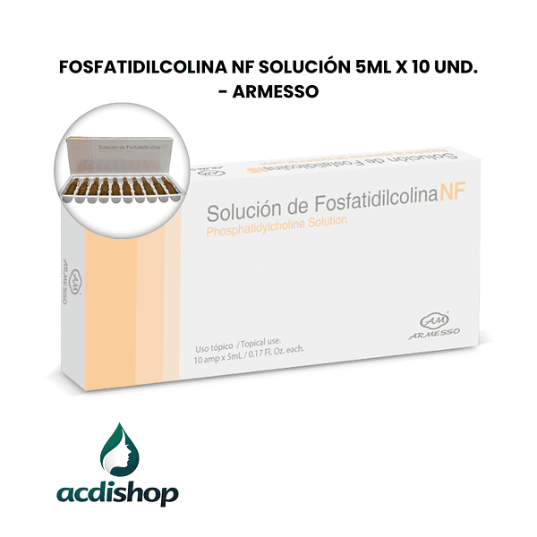 FOSFATIDILCOLINA NF SOLUCIÓN 5ML X 10 UND. - ARMESSO 1