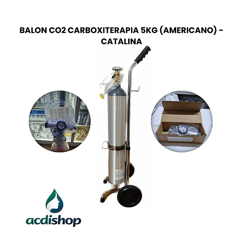 BALON CO2 CARBOXITERAPIA 5KG (AMERICANO) - CATALINA