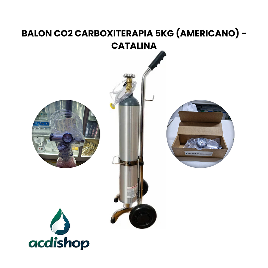 BALON CO2 CARBOXITERAPIA 5KG (AMERICANO) - CATALINA 1