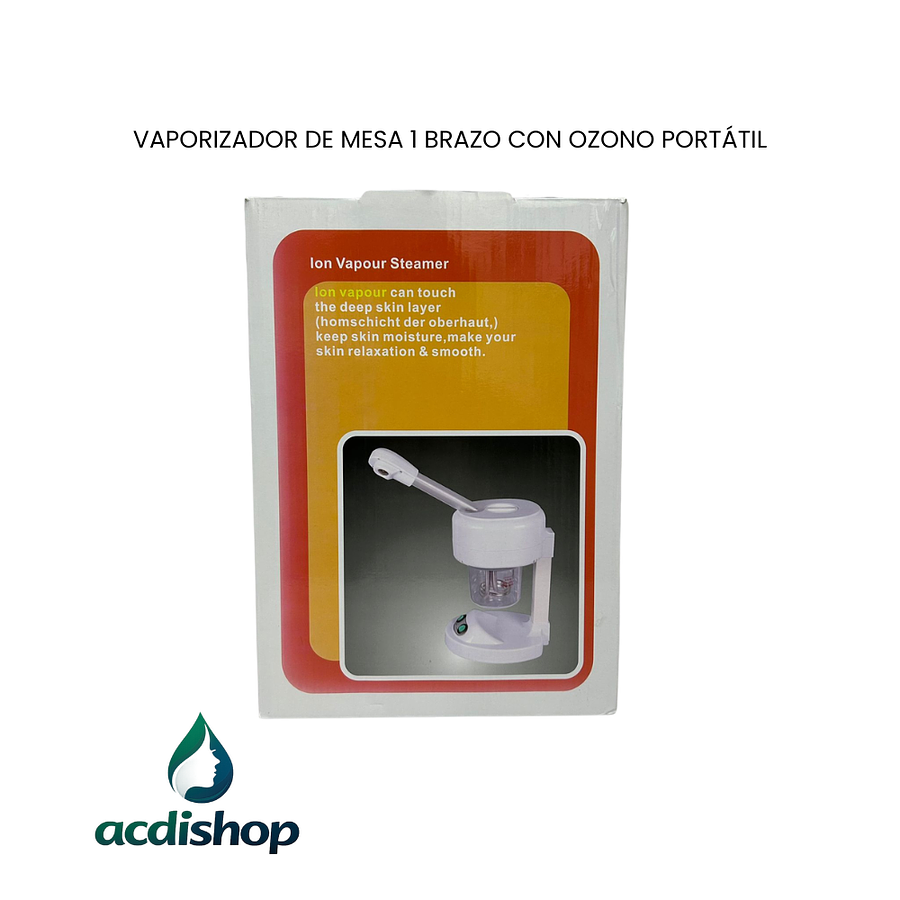 VAPORIZADOR DE MESA 1 BRAZO CON OZONO PORTÁTIL 1