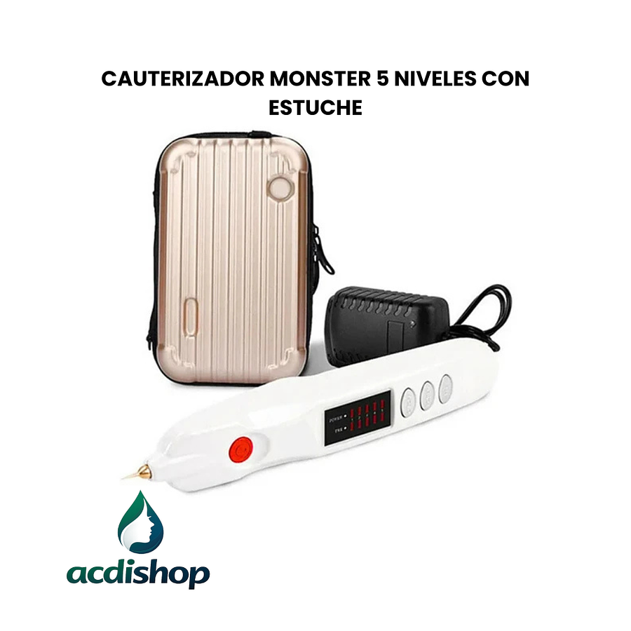 CAUTERIZADOR MONSTER 5 NIVELES CON ESTUCHE 1