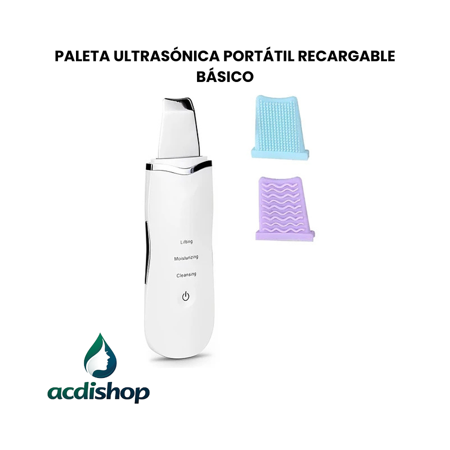 PALETA ULTRASÓNICA PORTÁTIL RECARGABLE BÁSICO 1