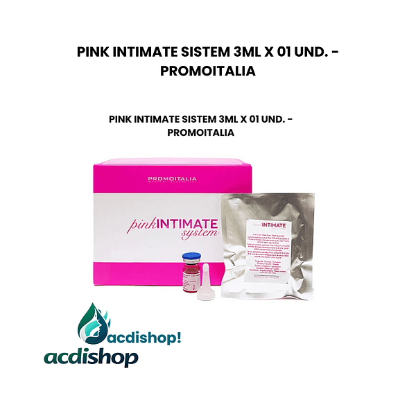 PINK INTIMATE SISTEM 3ML X 01 UND. - PROMOITALIA 1