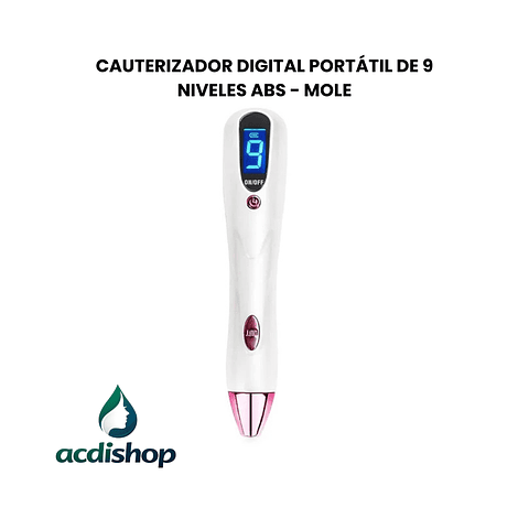 CAUTERIZADOR DIGITAL PORTÁTIL DE 9 NIVELES ABS - MOLE