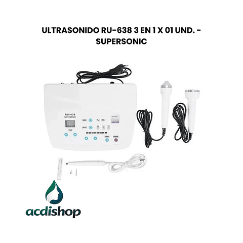 ULTRASONIDO RU-638 3 EN 1 X 01 UND. - SUPERSONIC