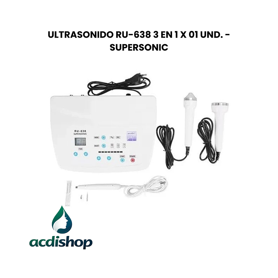 ULTRASONIDO RU-638 3 EN 1 X 01 UND. - SUPERSONIC 1