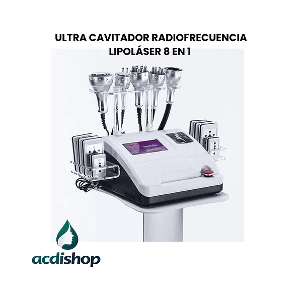 ULTRA CAVITADOR RADIOFRECUENCIA LIPOLÁSER 8 EN 1  1