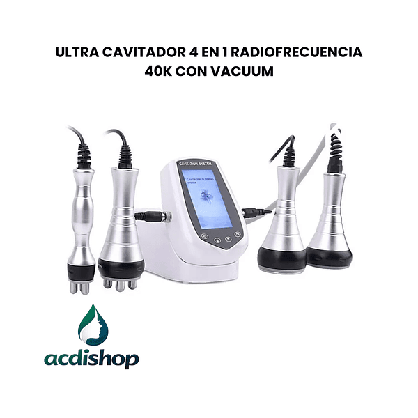 ULTRA CAVITADOR 4 EN 1 RADIOFRECUENCIA 40K CON VACUUM 1