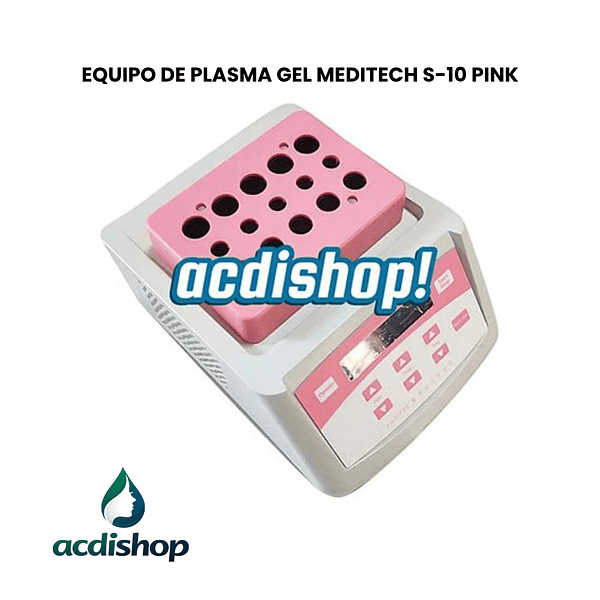EQUIPO DE PLASMA GEL MEDITECH S-10 PINK 1
