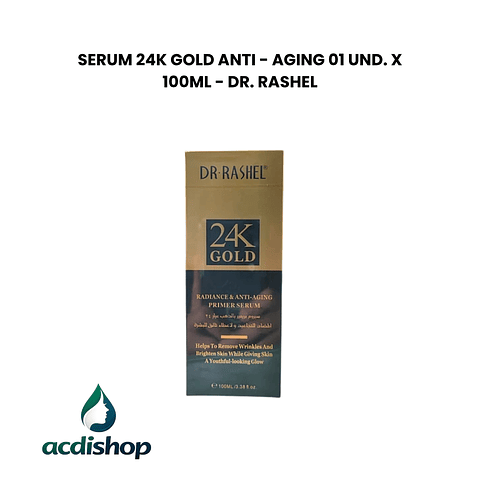 SERUM 24k GOLD ANTI - AGING 01 UND. X 100ML - DR. RASHEL