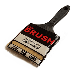 Brocha Cerda Natural 4" Brush Goya