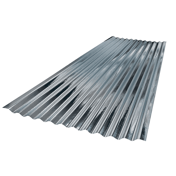Teja De Zinc 0.80X2.14 Mts Calibre 34 (0.20Mm) Acesco 