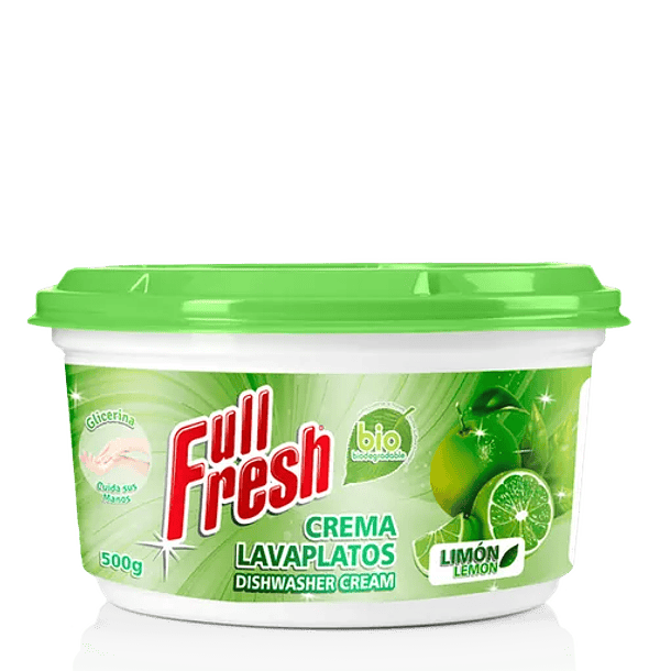 Crema Lavaplatos 500G Limon Full Fresh 