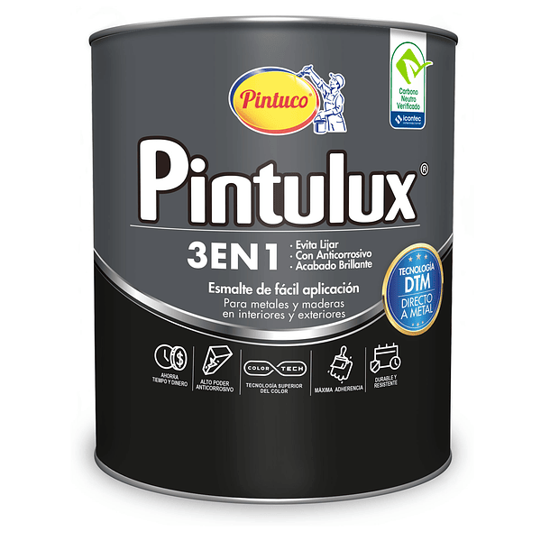 Pintulux 3 en 1 Blanco 2