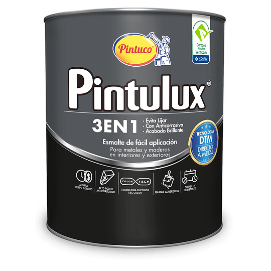 Pintulux 3 en 1 Azul Español