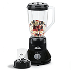 Licuadora Duo Mix Negra de 2 Vel + Pulso & Picatodo 3